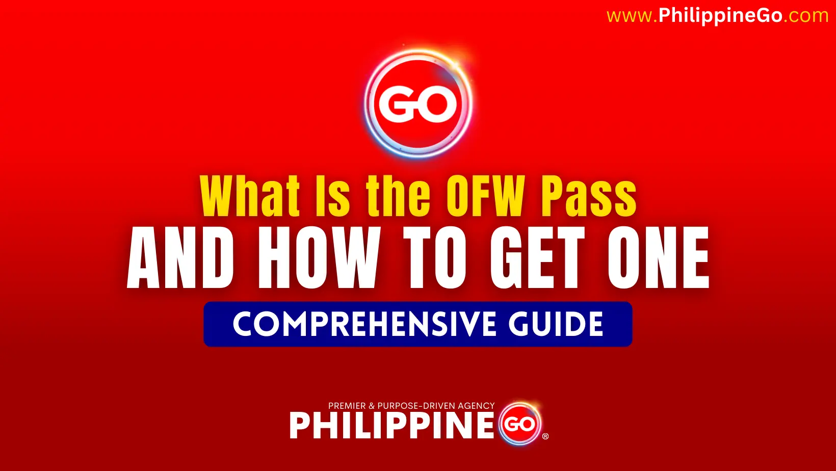What Is the OFW Pass and How to Get One