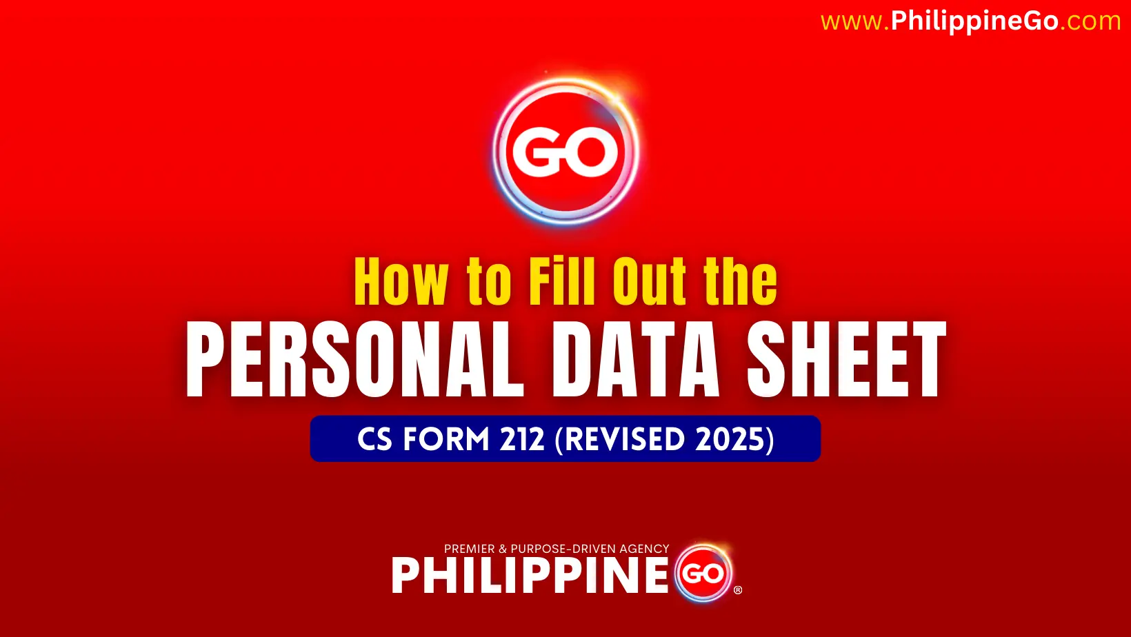 How to Fill Out the Personal Data Sheet (PDS) 2025 | Practical Guide