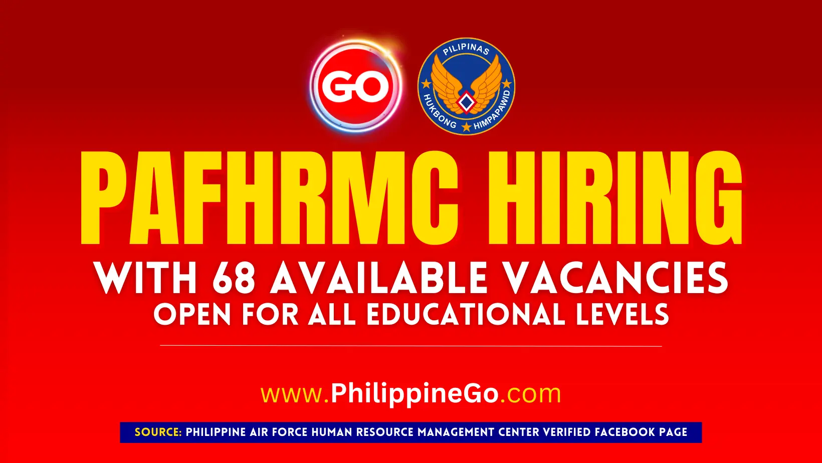 68 PAFHRMC Job Vacancies