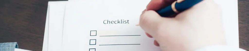 Checklist