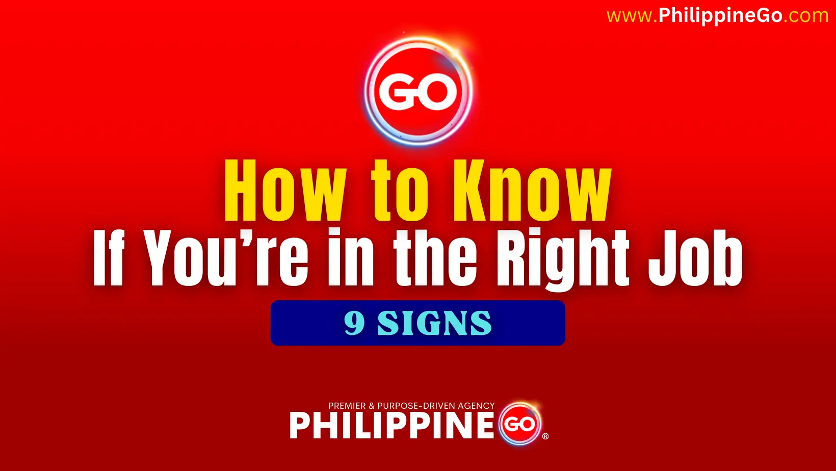 How to Know If You’re in the Right Job | 9 Signs