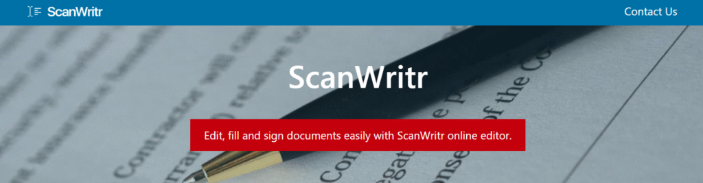 ScanWritr