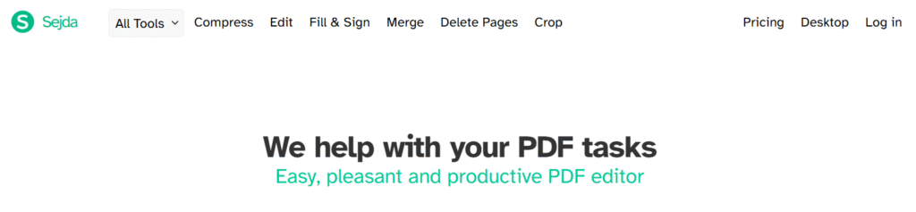 Sejda PDF