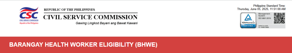 Job Positions that do not Require Civil Service Eligibility - BHWE