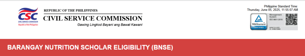 Job Positions that do not Require Civil Service Eligibility - BNSE