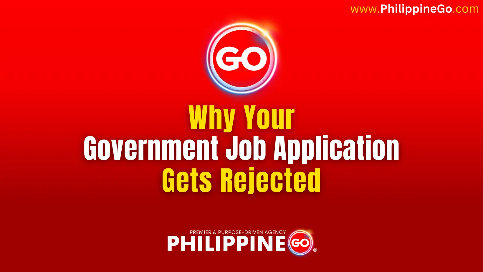 Why Your Government Job Application Gets Rejected | 7 Fixes That Actually Work
