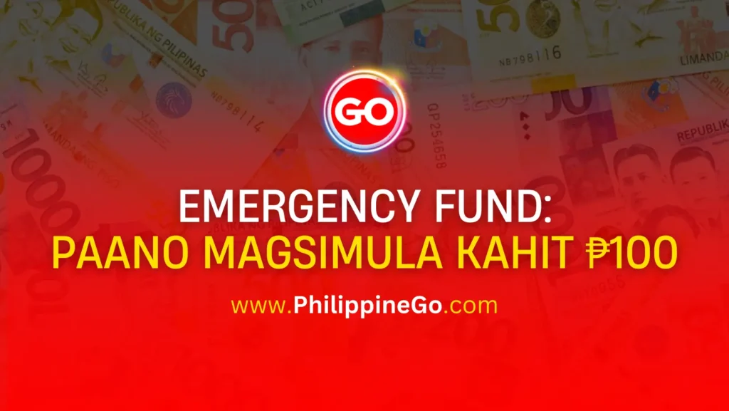 Episode 4: Emergency Fund – Paano Magsimula Kahit ₱100 Lang per Sweldo