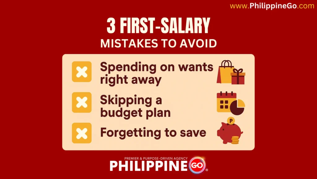 3 First-salary mistakes to avoid - Episode 1: May Sweldo Ka Na! Pero Huwag Ka Munang Gumastos