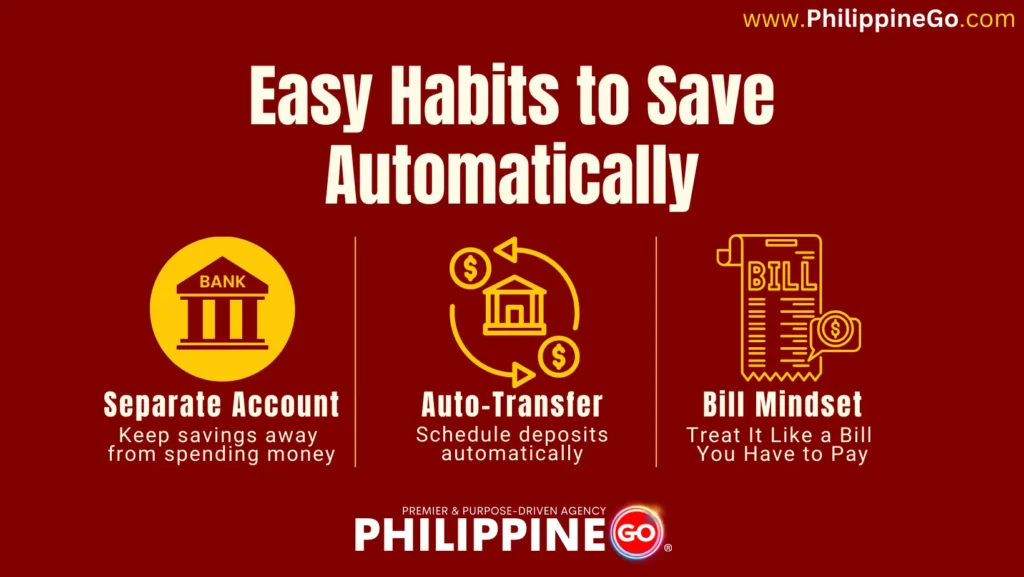 easy habits to save automatically
