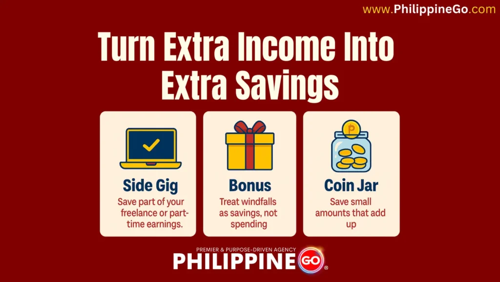 Turn Extra Income Into Extra Savings