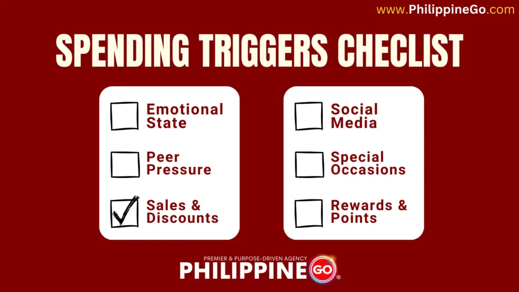 spending triggers checklist