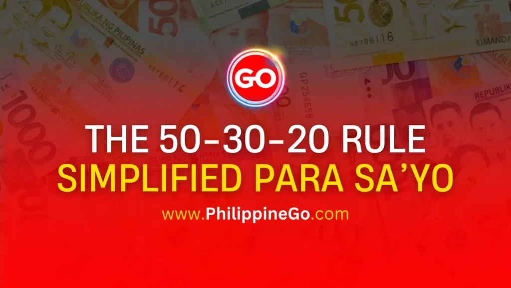 Episode 2: The 50-30-20 Rule – Simplified Para Sa’yo