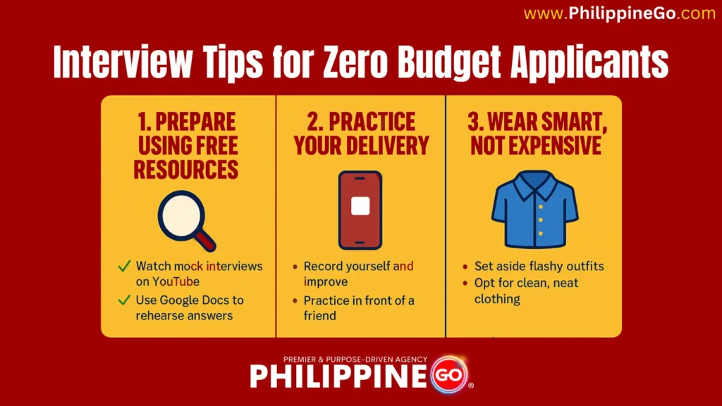 How to Pass the Interview Kahit Wala Kang Budget