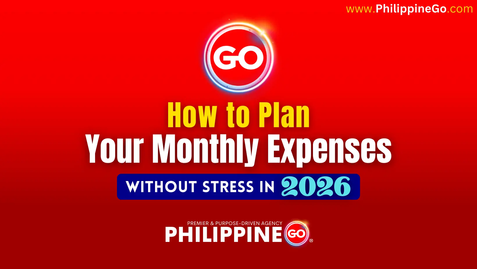 how to plan your monthly expenses