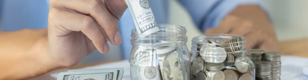 saving money