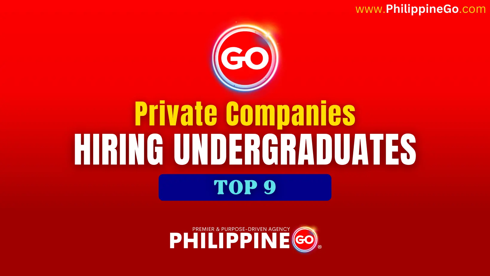 Top 9 Private Companies Hiring Undergraduates