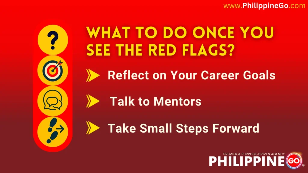 What to Do Once You See the Red Flags
