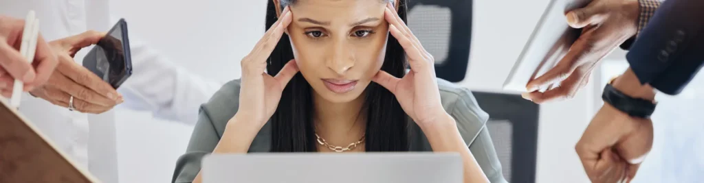stress woman