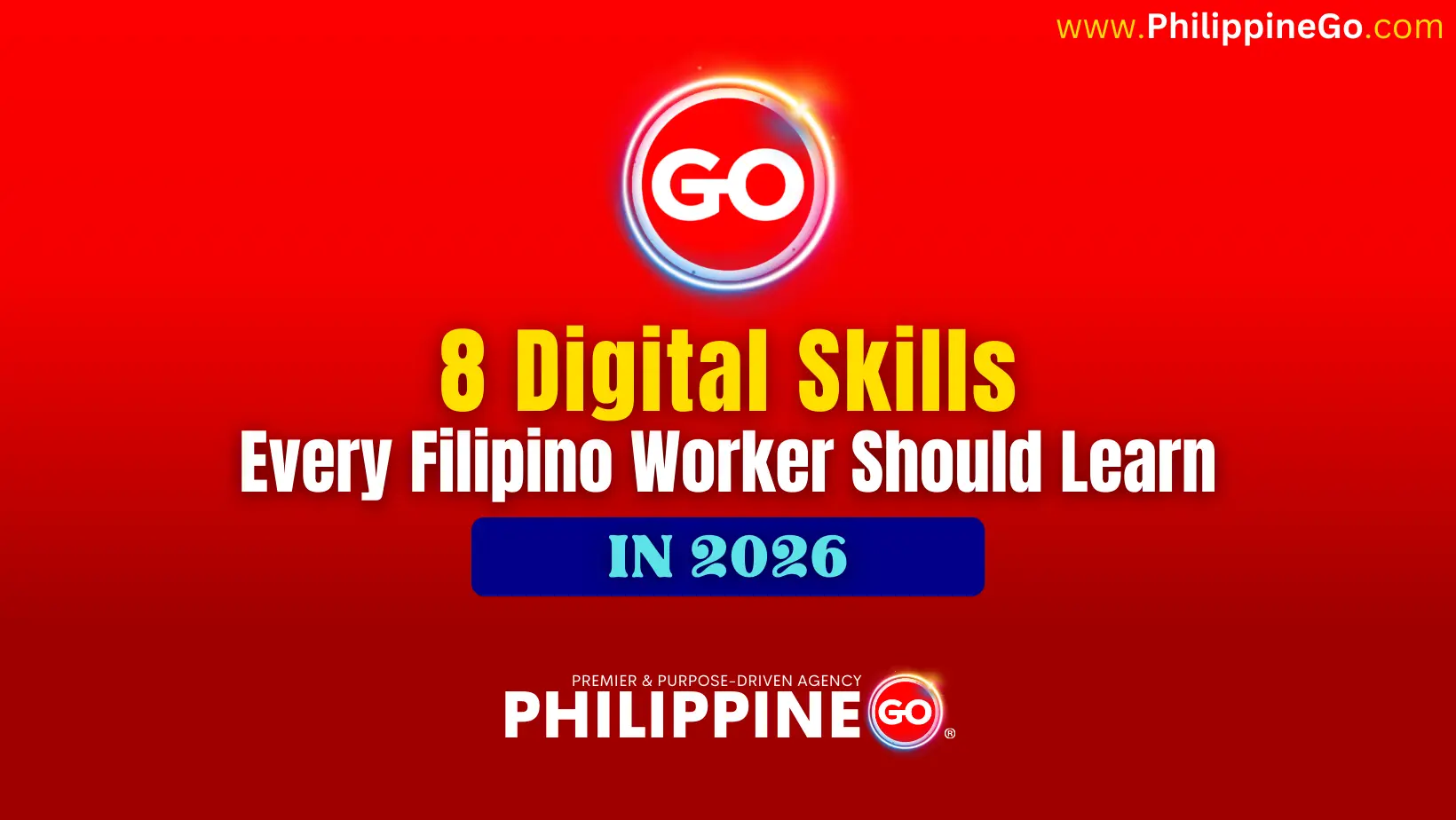 8 Digital Skills Every Filipino Worker Should Learn in 2026