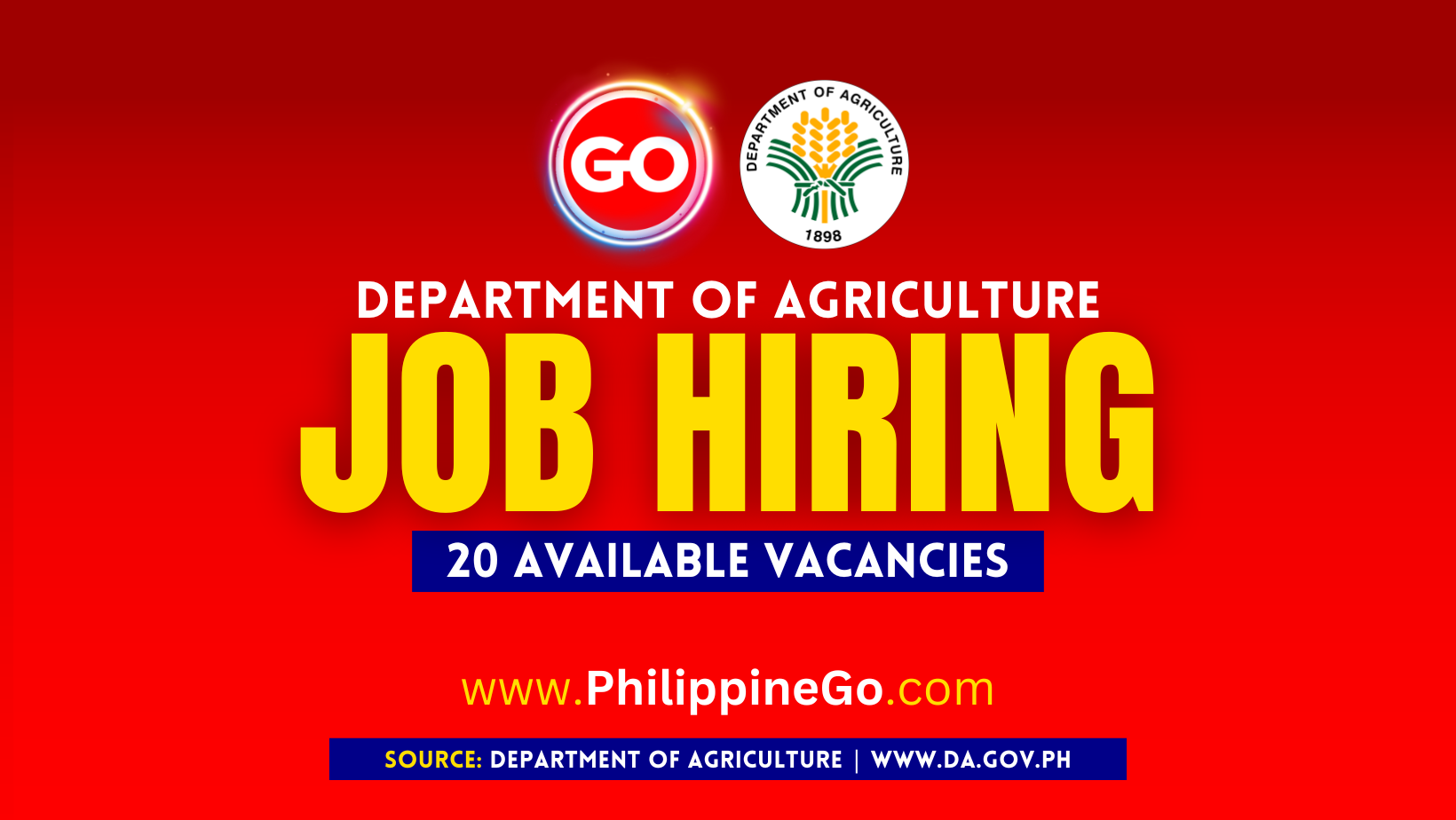 20 DA Job Vacancies 2026 | Apply Now