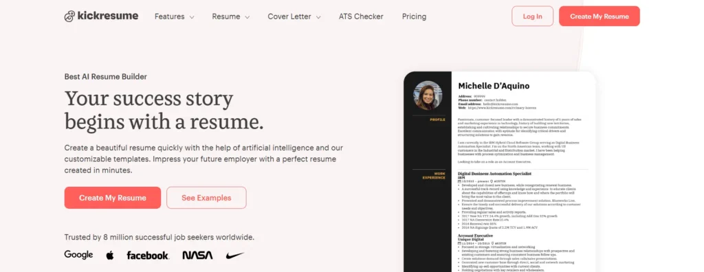 Kickresume