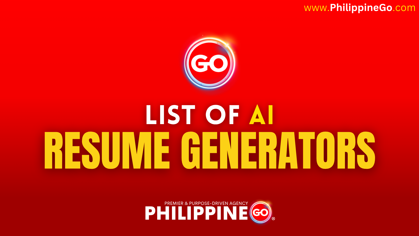 List of AI Resume Generators