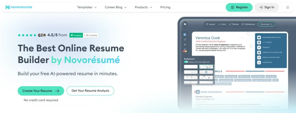 Novorésumé